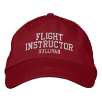 Pilote d'instructeur de vol Red Custom