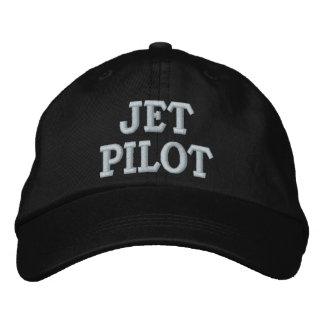 CASQUETTE BRODÉE PILOTE JET