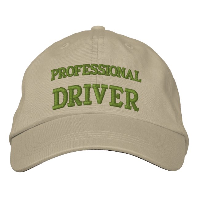 CASQUETTE BRODÉE PILOTE PROFESSIONNEL (Devant)
