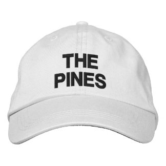 Casquette Brodée Pines Caroline du Nord Sandhills Pinehurst Moore
