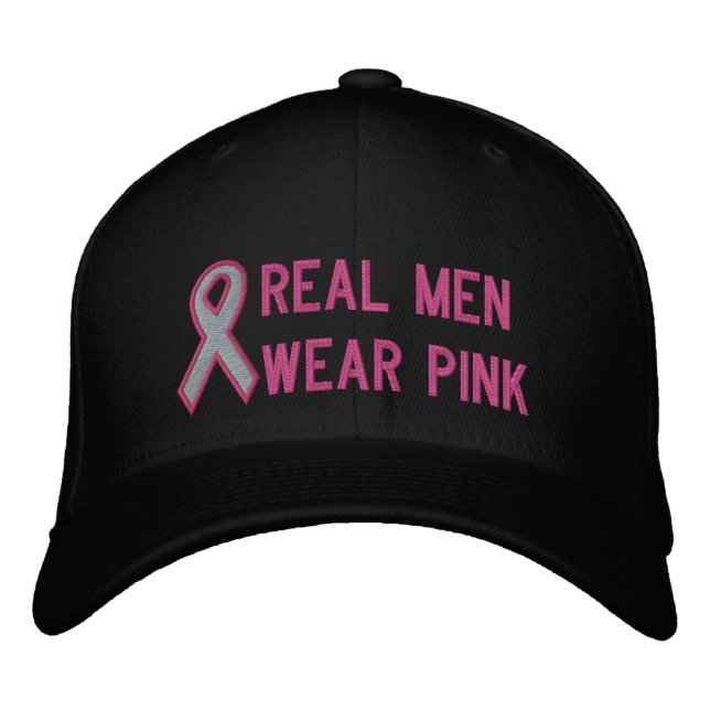 Casquette Brodée Pink Aware Ribbon (Devant)