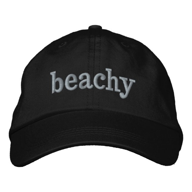 Casquette Brodée plage (Devant)