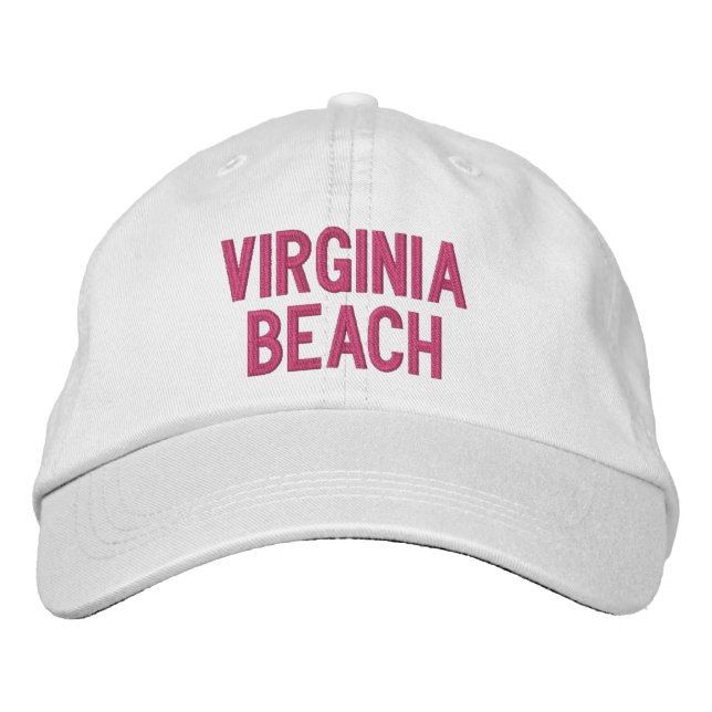 CASQUETTE BRODÉE PLAGE DE VIRGINIA (Devant)