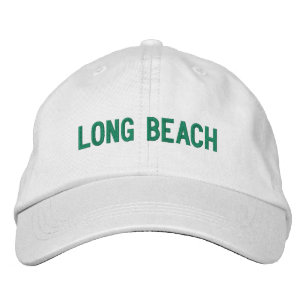 CASQUETTE BRODÉE PLAGE LONGUE