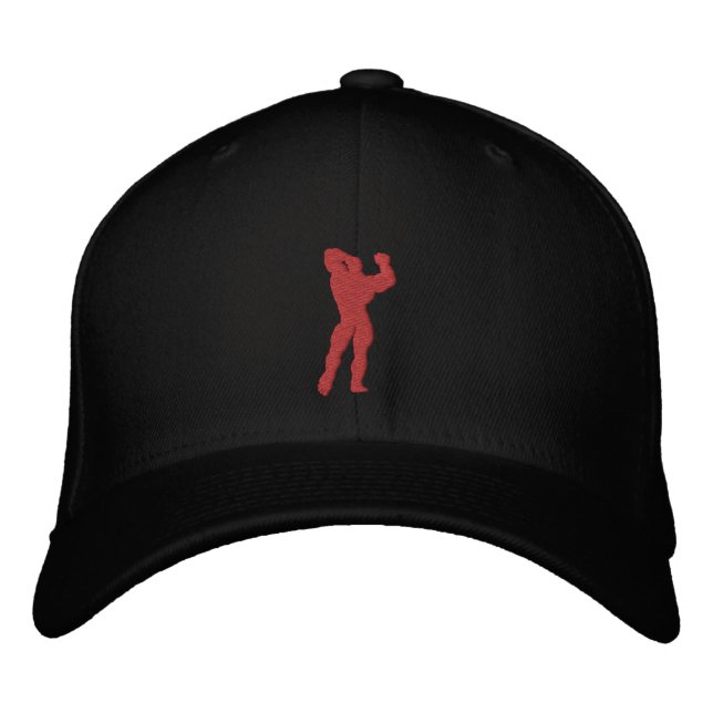 Casquette Brodée Poche de musculation pour hommes (Devant)