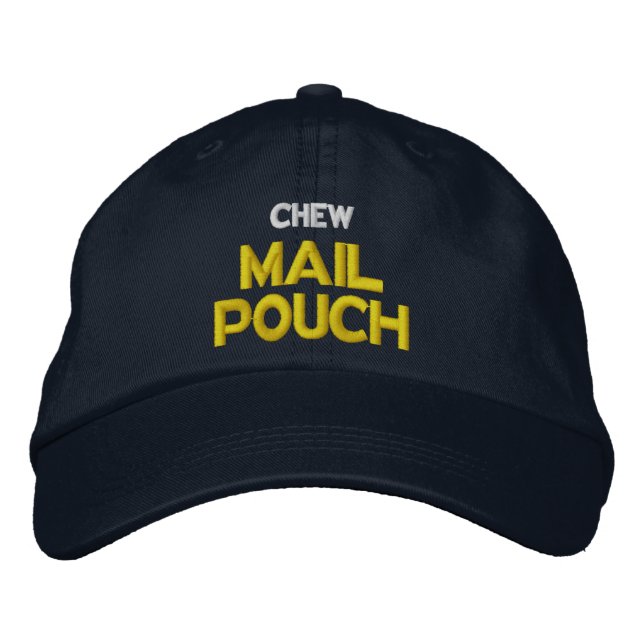 Casquette Brodée Pochette de courrier Chew (Devant)