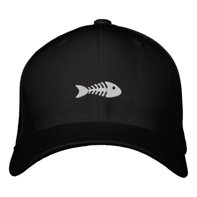 Casquette Brodée Poisson (Devant)