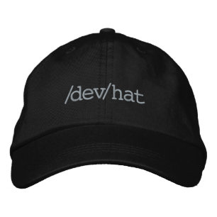 Casquette Brodée Pour le geeks de Linux : le dispositif de