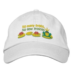 Casquette Brodée Prince de grenouille