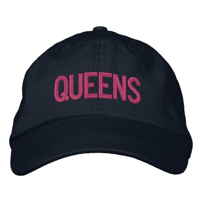 CASQUETTE BRODÉE QUEENS (Devant)