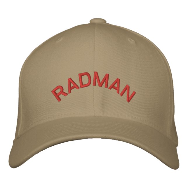CASQUETTE BRODÉE RADMAN (Devant)