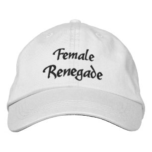CASQUETTE BRODÉE REBELLE FÉMININE