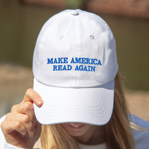 Casquette Brodée Refaire lire l'Amérique