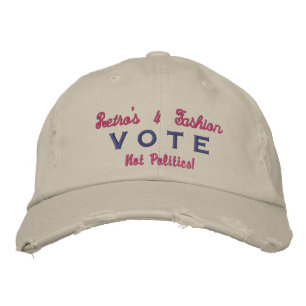 Casquette Brodée (Regard en détresse) Équipement électoral - Vote