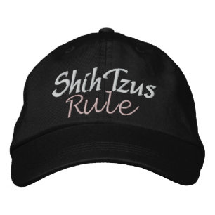Casquette Brodée Règle des chiens par SRF