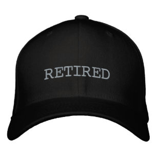 CASQUETTE BRODÉE RETRAITÉ