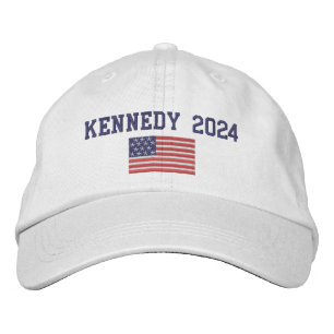 Casquette Brodée Robert F Kennedy Président 2024 avec drapeau améri
