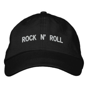 CASQUETTE BRODÉE ROCK N'ROLL