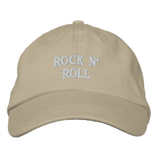CASQUETTE BRODÉE ROCK N'ROLL