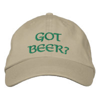 Casquette brodée Saint-Patrick 'Biére?'
