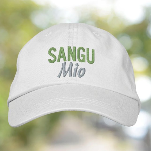 Casquette Brodée Sango Mio Italien Famille Bond Cadeau (Créateur téléchargé)