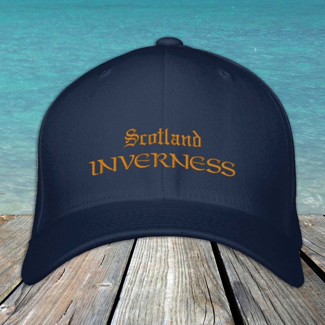 Casquette Brodée Scotland & INVERNESS fashion / Scottish Patriotes (Créateur téléchargé)