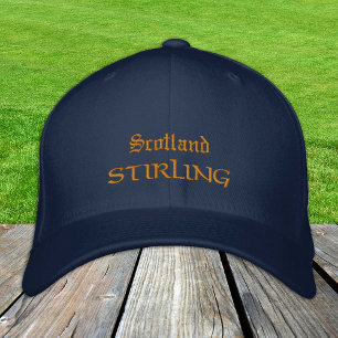 Casquette Brodée Scotland & STIRLLING fashion / Scottish Patriots