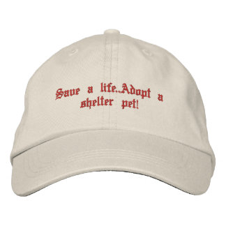 Casquette Brodée Secours aux animaux