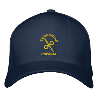 Casquette Brodée Sécurité Privée l'Espagne Sans