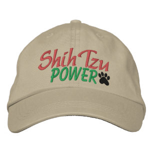 Casquette Brodée Shih Tzu Power par SRF