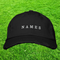 Simple Minimal Black Custom Ajouter Votre Nom Élég