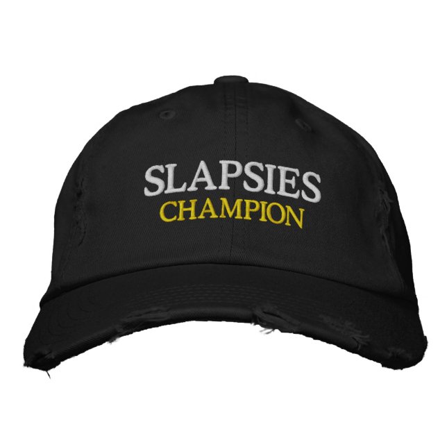 Casquette Brodée Sports College Boire Jeux ESPACES CHAMP (Devant)