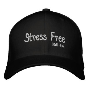 Casquette Brodée Stress Free Phil 4:6 Customiser