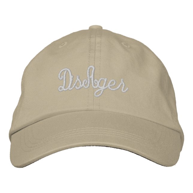 CASQUETTE BRODÉE STYLE DESIGN (Devant)