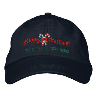 Casquette Brodée Sucres de canne Joyeux Personnalisés