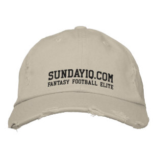 Casquette Brodée SundayIQ.Com : Imaginaire Football Elite