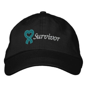 Casquette Brodée Survivant du cancer de l'ovaire