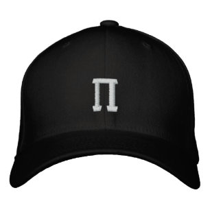 Casquette Brodée Symbole Numéro Pi