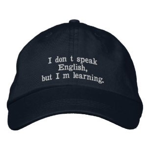 Casquette Brodée TalkCap - English