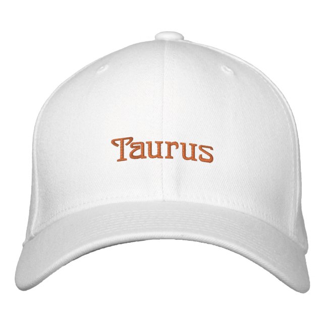 CASQUETTE BRODÉE TAURUS (Devant)