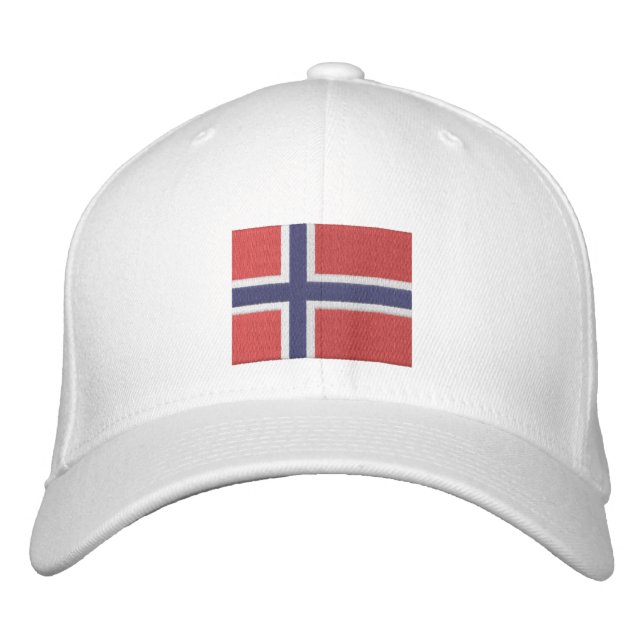 Casquette Brodée TEAM Norvège Dated Customable (Devant)