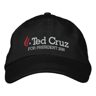Casquette Brodée Ted Cruz pour Président 2016