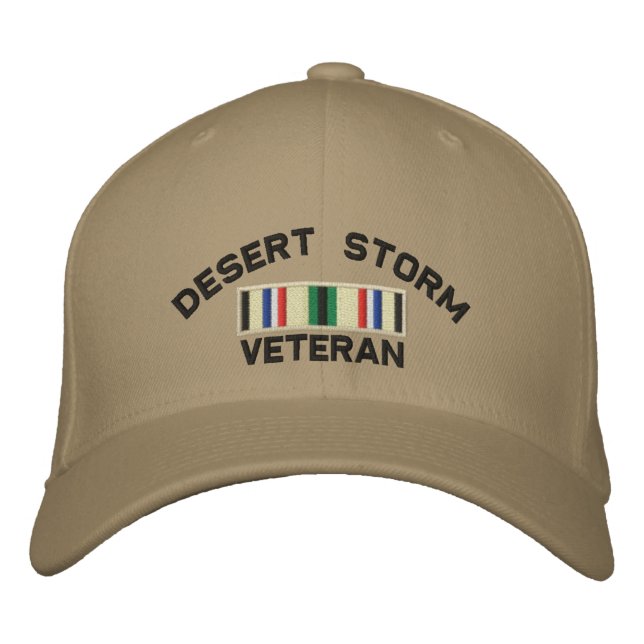 Casquette Brodée Tempête du désert Vétérinaire (Devant)
