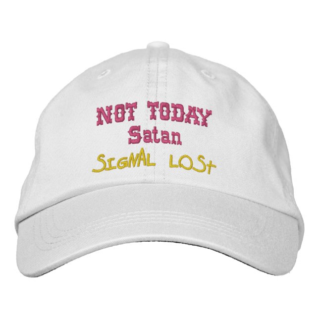 Casquette Brodée Tentation Humoristique Amusant  (Devant)