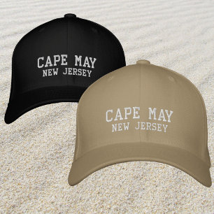 Casquette Brodée Tenue de vacances de plage à Cape May New Jersey