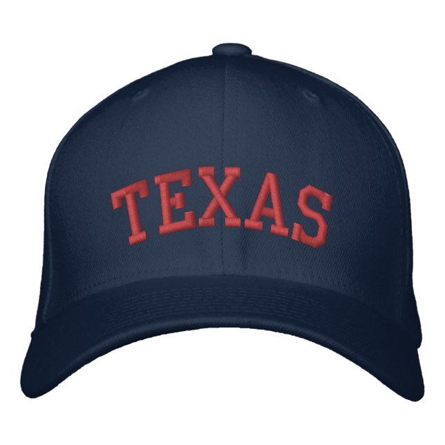 Casquette Brodée Texas (Devant)