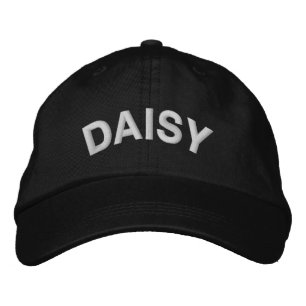 Casquette Brodée Texte DAISY personnalisé moderne