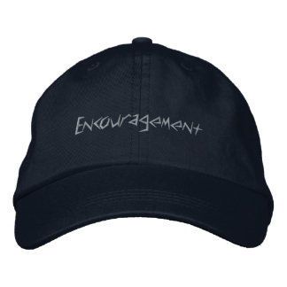 Casquette Brodée Texte imprimé d'encouragement Hommes Femmes Visor-