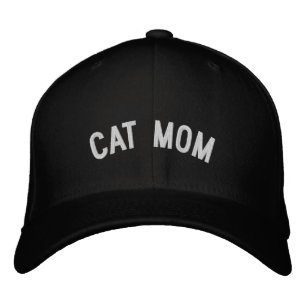 Casquette Brodée Texte personnalisé MAMAN CHAT élégant