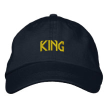 Texte Royal KING Personnalisé Marine Ajustable-Cas